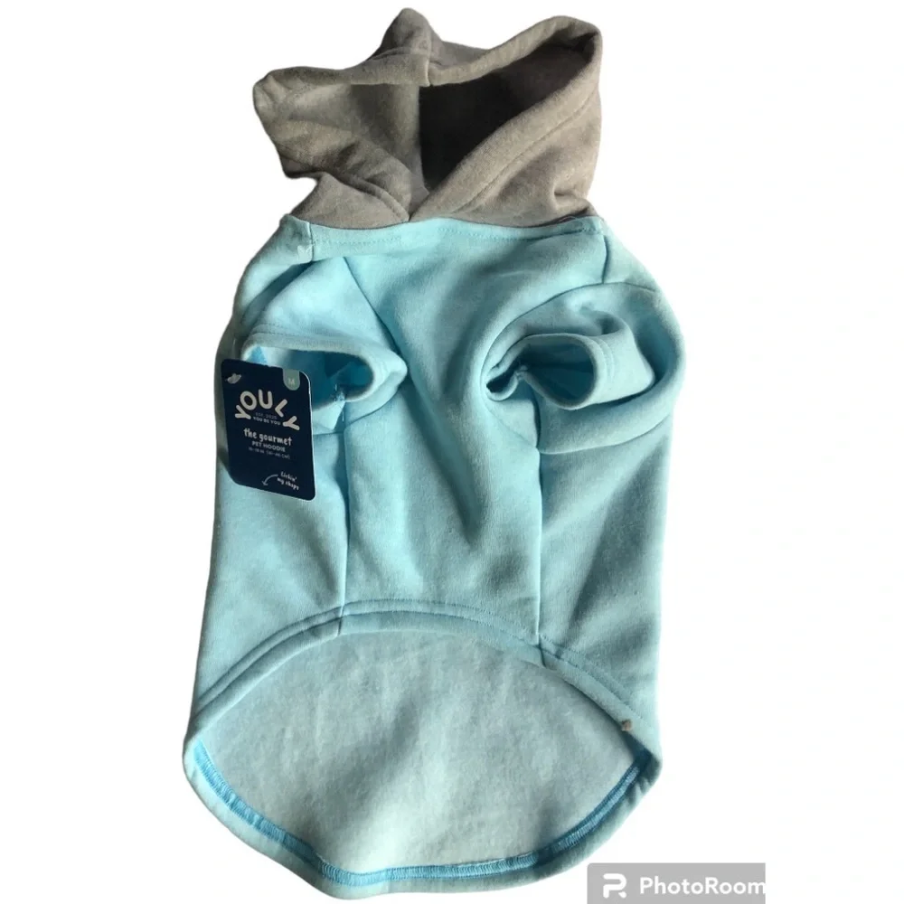NWT Youly “licked it” dog hoodie M